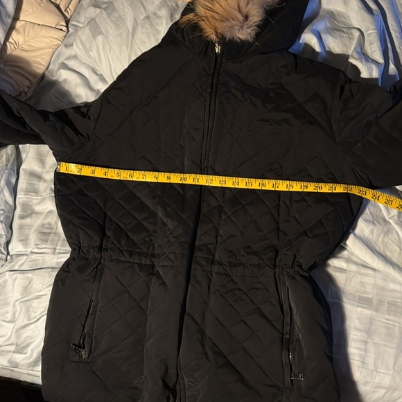 Marc New York Black and Brown Puffer Jackets with Fur Trim - Picture 5 of 5